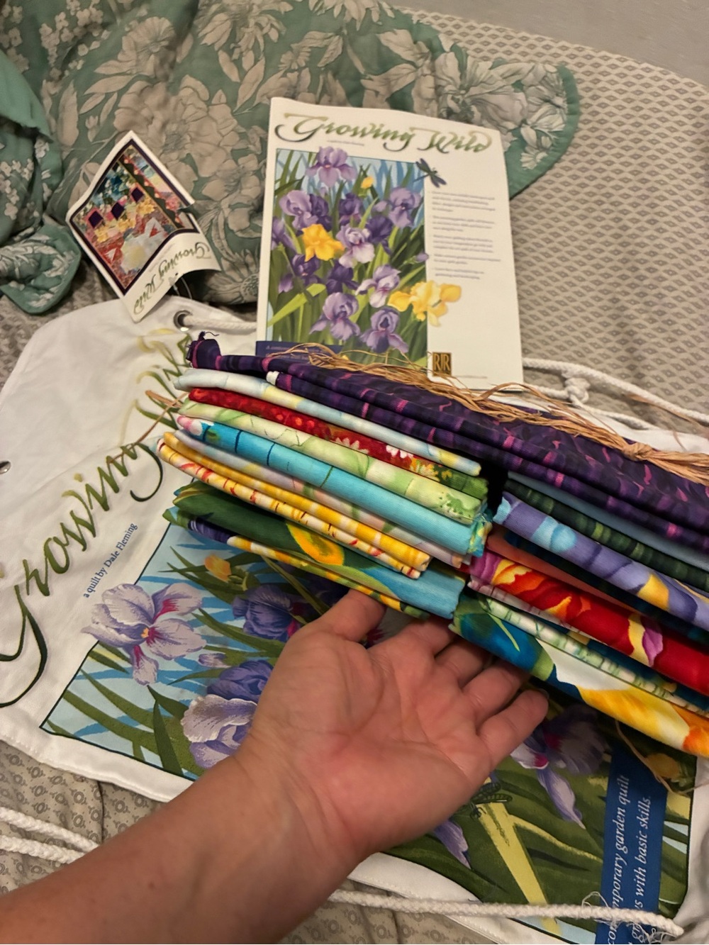 Quilt Kit Growing Wild by Dale Fleming